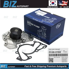 OEM Water Pump & Gasket for 1999-2009 Hyundai 2001-2010 Kia 2.5 2.7L 25100-37202