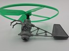 Vintage 1991 GI JOE ARAH Battle Copter With Ripcord Major Altitude Green Hasbro! — photo 2