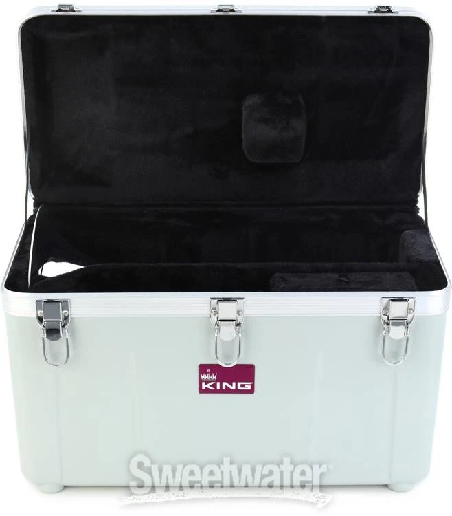 Cuerno de barítono de marcha King KMB611S - plateado Foto 2 de 4