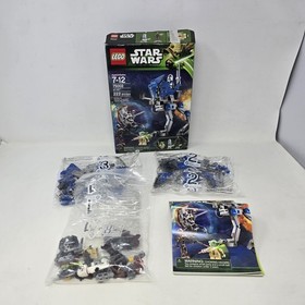 LEGO 75002 Star Wars AT-RT 100% Complete Unused Contents 2013 222 Pieces