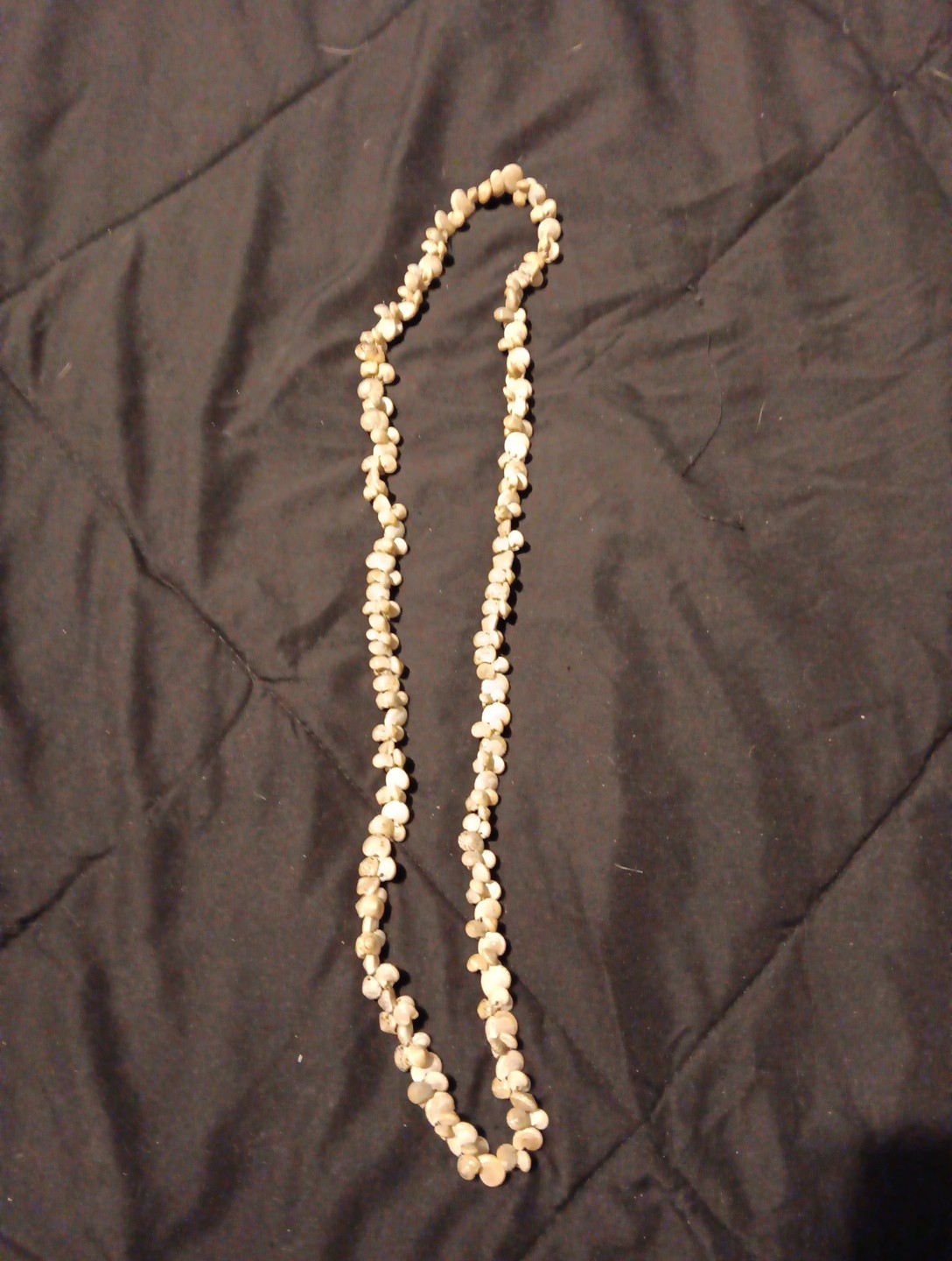 Vintage Boho  Tiny Seashell Necklace - image 1