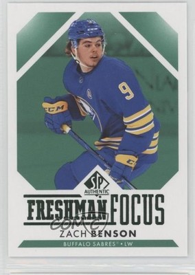 2023-24 SP Authentic Freshman Focus Green Zach Benson #16 Rookie RC 1e7g