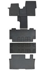 Gummifußmatten Kofferraumwanne Set für Opel Zafira Life ab Bj 2019-