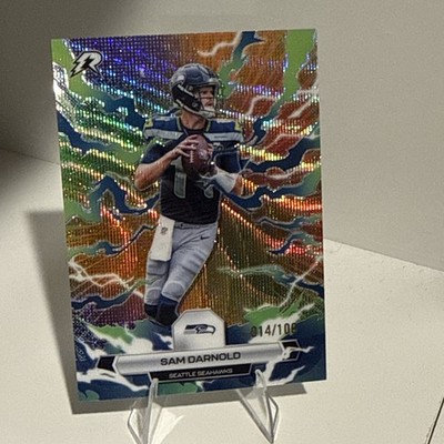 2025 Topps Resurgence Sam Darnold #90 Seattle Seahawks Digital Surge /100  
