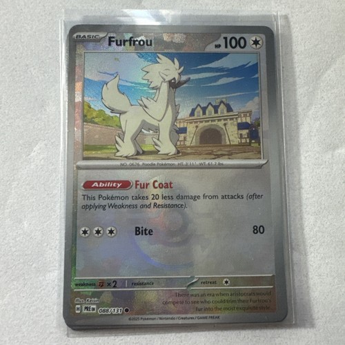 Pokemon SV Prismatic Evolutions - Furfrou Poke Ball Pattern 88/131 NM/M - Picture 1 of 1
