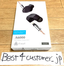 Final Audio A6000 High-Precision In-Ear Earphones Earbuds IEM Headphones NEW