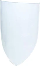 Medieval Canterbury Cathedral able War 18 inchShield Black Re Enactment Gear for