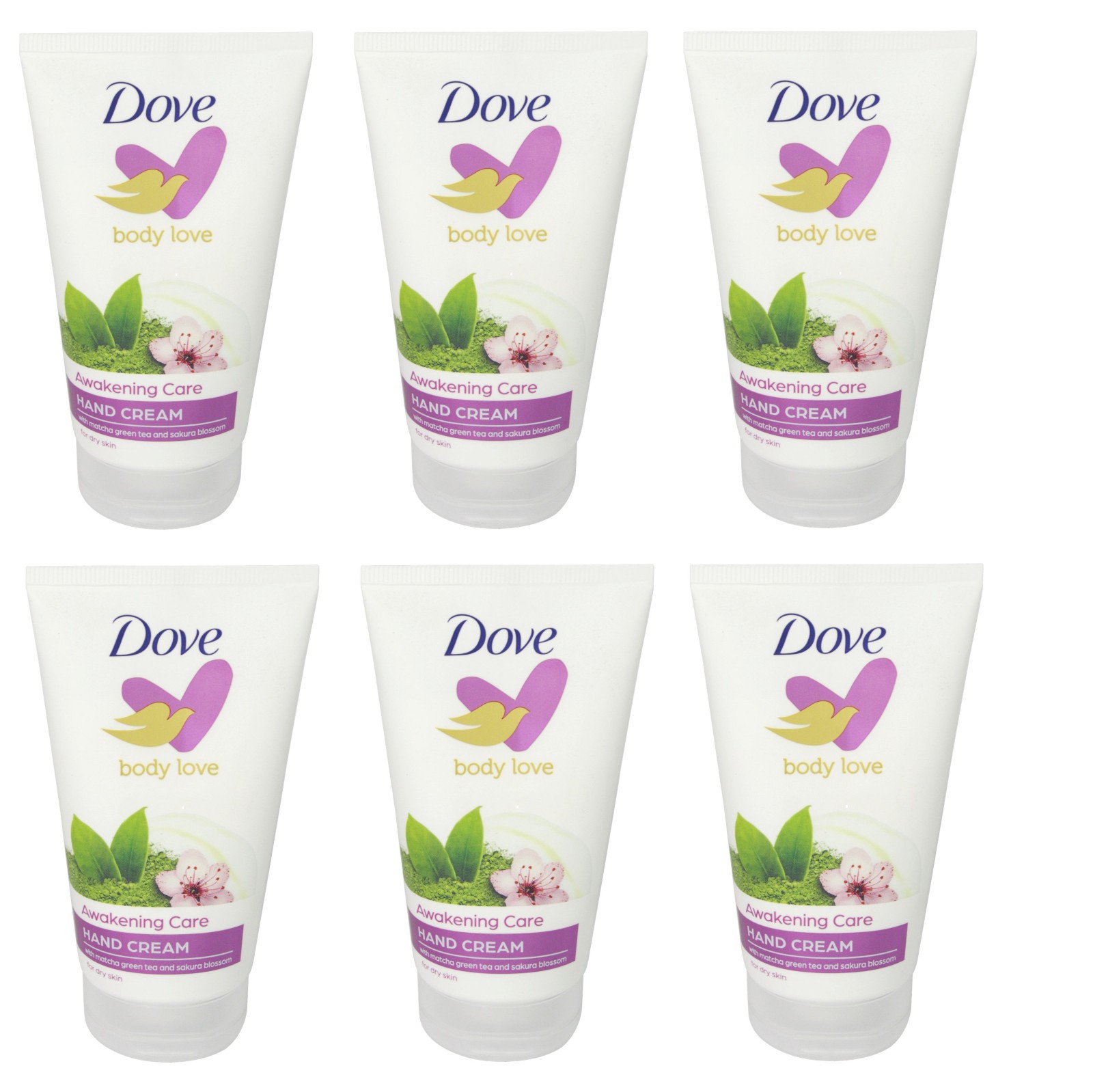 Dove Body Love Awakening Care Hand Cream 75ml - 6 Pack - Image 7