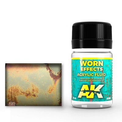 AK Interactive Worn Effects Acrylic Fluid (35ml) (AK088)