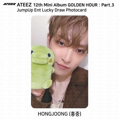 ATEEZ 12th Mini Album Golden Hour Part.3 JumpUpEnt LuckyDraw