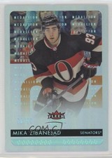 2014-15 Fleer Ultra Platinum Medallion 58/99 Mika Zibanejad #124 7n9