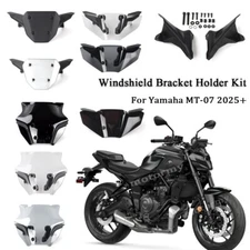 Windshield Air Deflector Protector Accdssory Kit For Yamaha MT-07 MT 07 2025+