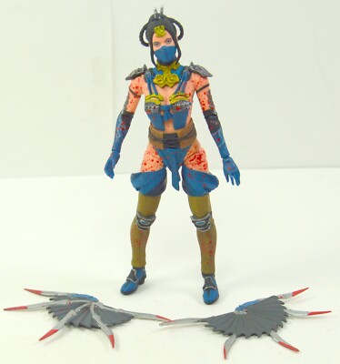 Mortal Kombat X Kitana Exclusive Bloody Variant 6'' Action Figure Only By Mezco.