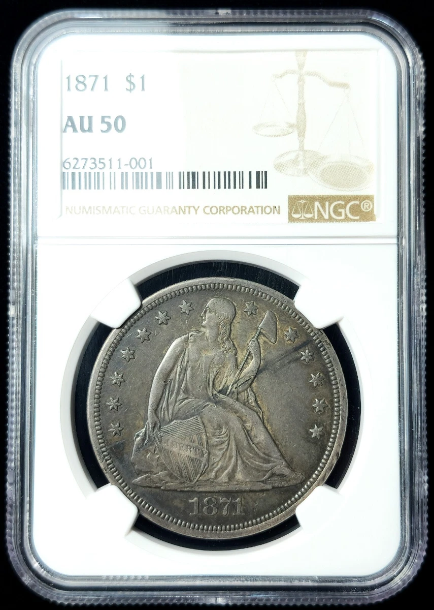 1871 Year Seated Liberty US Dollars (1840-1873) for sale | eBay