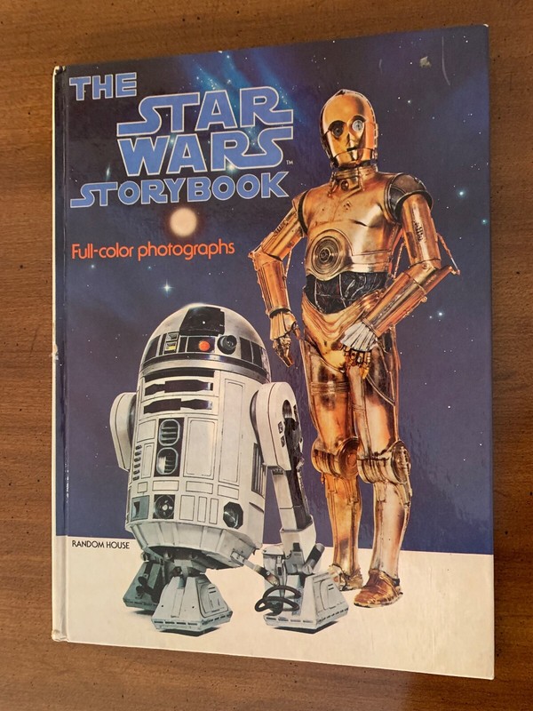 1978 The Star Wars Storybook Random House w/ Full Color Photographs Book Vintage