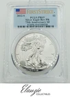 2012-S American Silver Eagle First Strike PCGS Rev PR-69 75th Anniversary SF