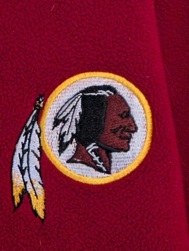 VTG Washington Redskins Men's Full Zip Fleece Jacket Red 4XL Commanders NFL Team - Picture 2 of 3