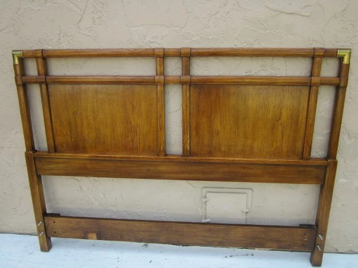 Cabecero Madera Queen Size Drexel de Heritage Vintage Envío no está incluido Foto 2 de 4