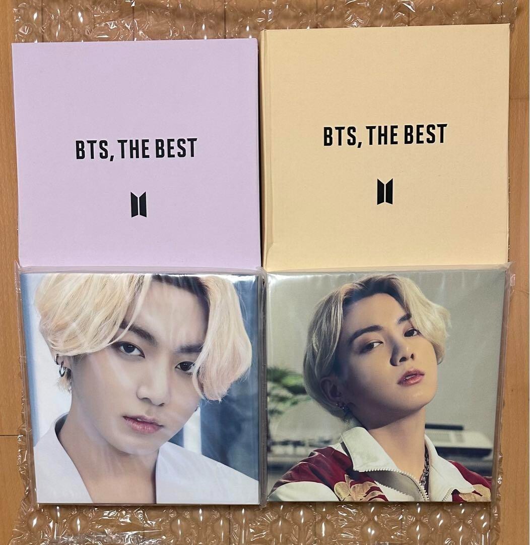 BTS 新品　THE BEST PHOTO CANVAS V BTS V Photo canvas 2 types set CD BTS. THE BEST Taehyung 25