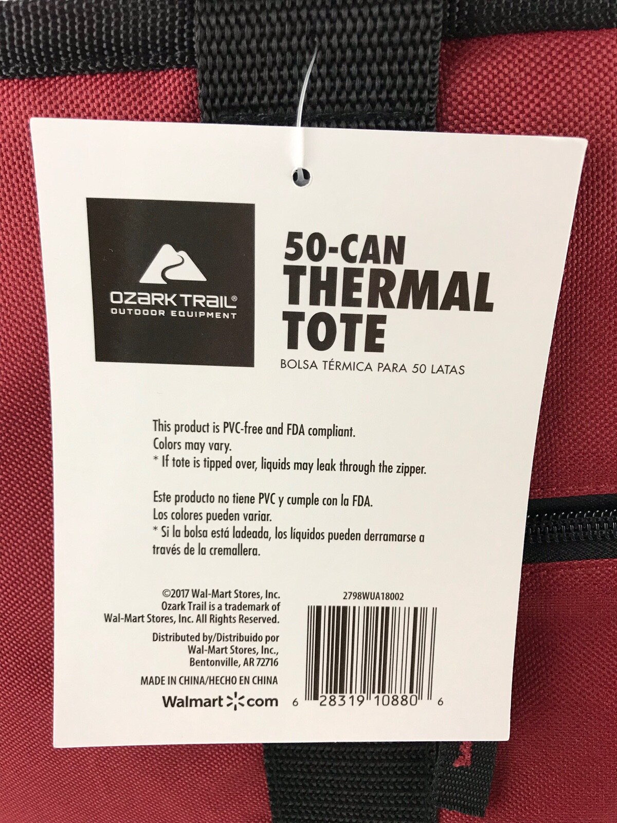 50 can thermal tote walmart