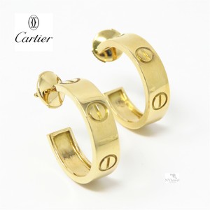 nyjewel 18k cartier hoop earrings yellow gold