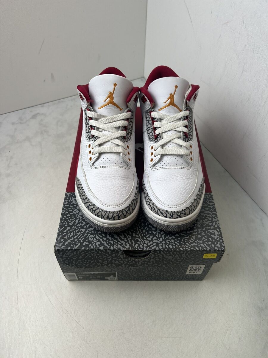 Nike Air Jordan 3 Cardinal Red size 8 CT8532-126 OG III Nike Air Jordan 3 Cardinal Red size 8 CT8532-126 OG III