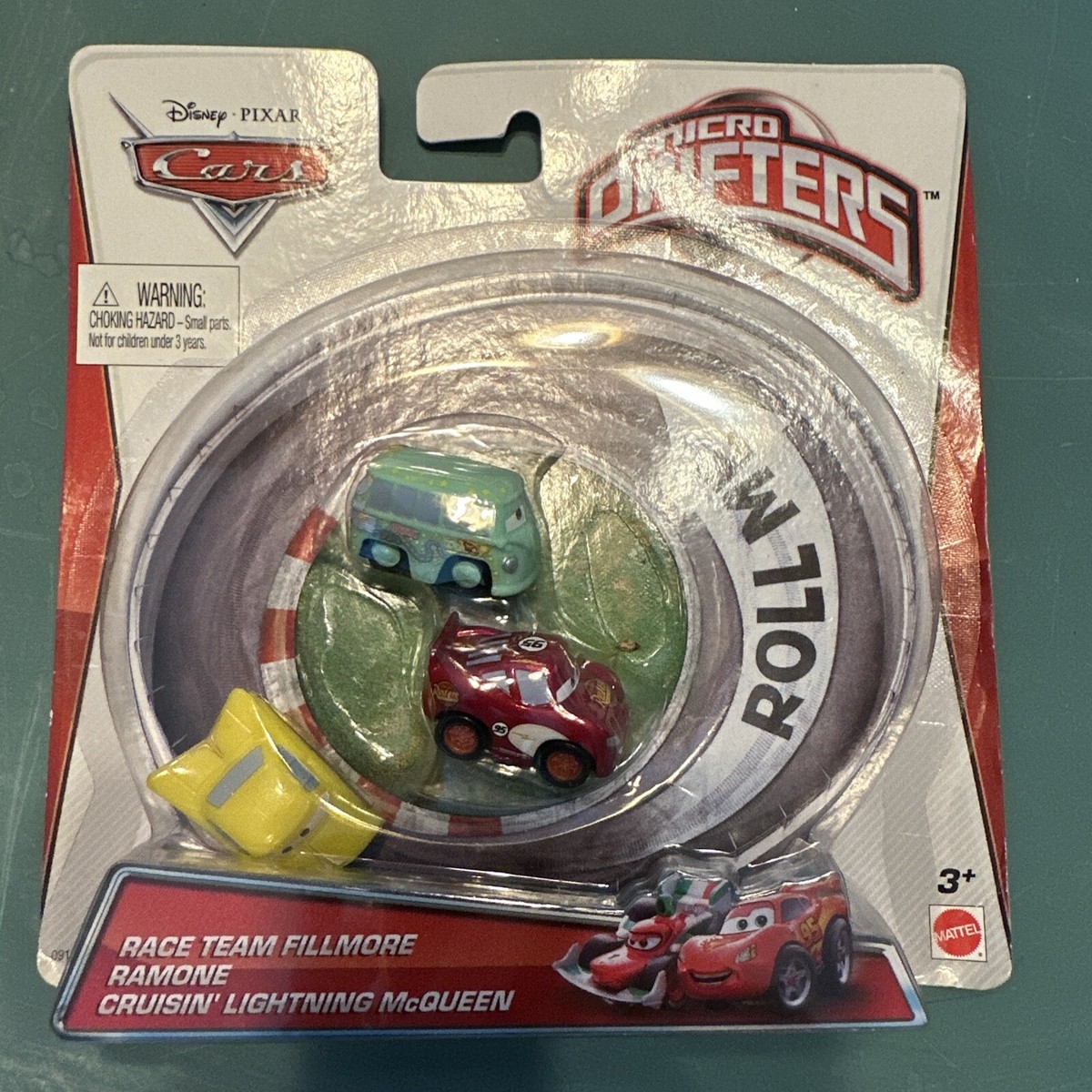 Disney Cars Micro Drifters Race Fillmore Ramone Supercharged