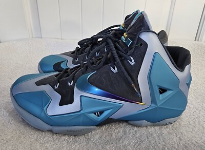 Nike LeBron XI Armry Slate/Gamma Blue Men's Size 11.5