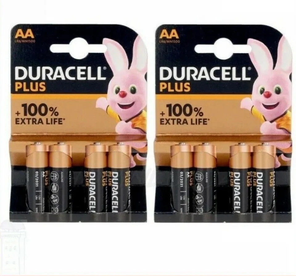 Duracell - Plus AA, Batterie Stilo Alcaline 5 Blister Da 4 Batterie - Immagine 4 di 4