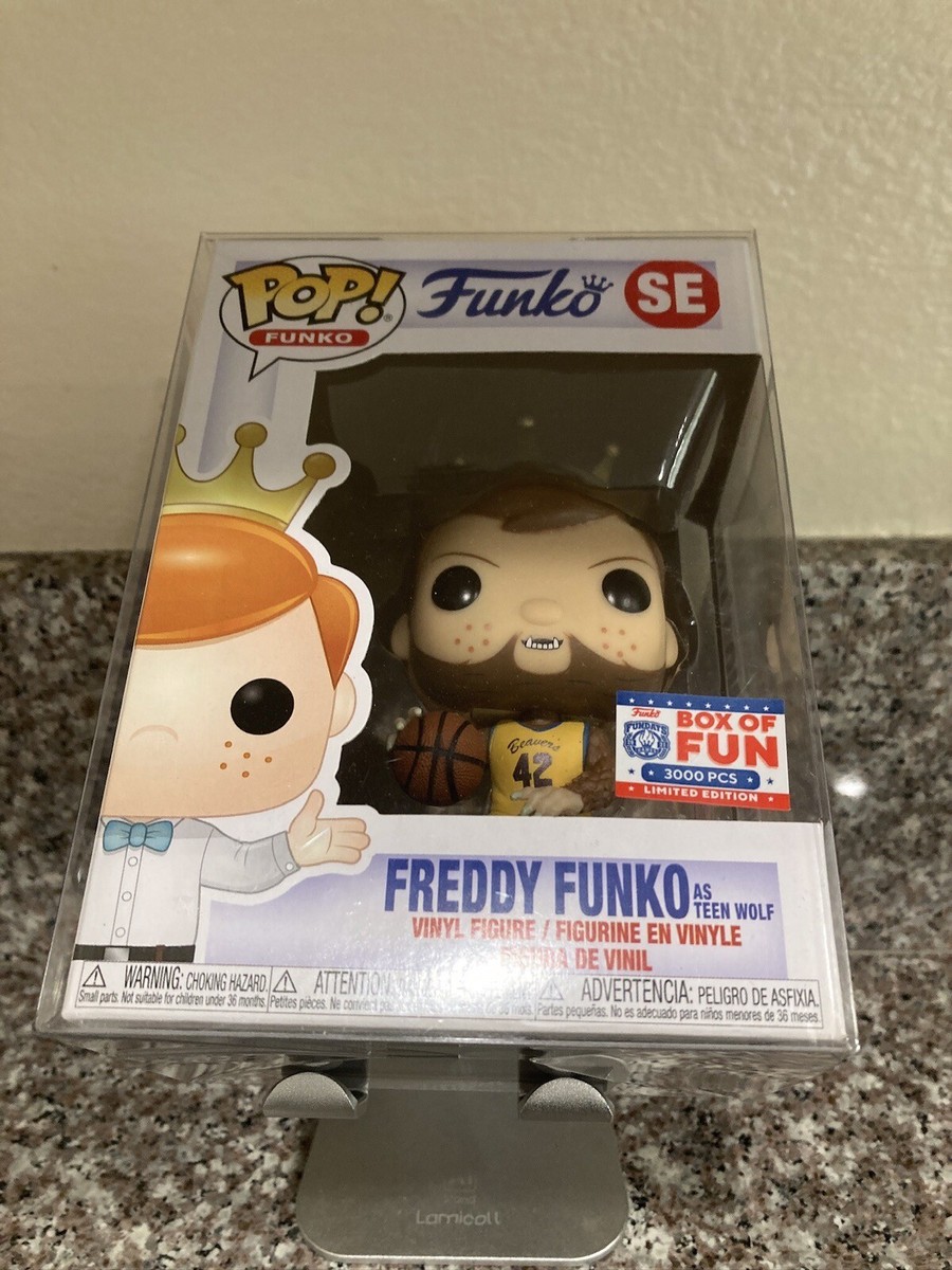Freddy Funko as Teen Wolf Box of Fun 2021 Limited Edition of