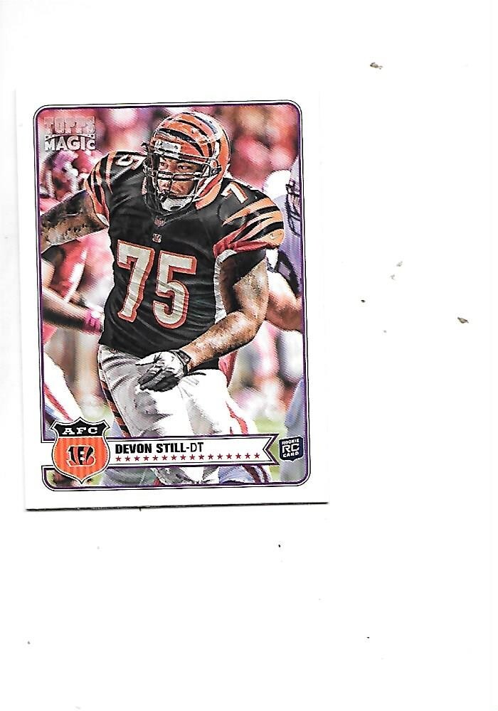 Devon Still 2012 Topps Magic Mini Football Card #33 Cincinnati Bengals
