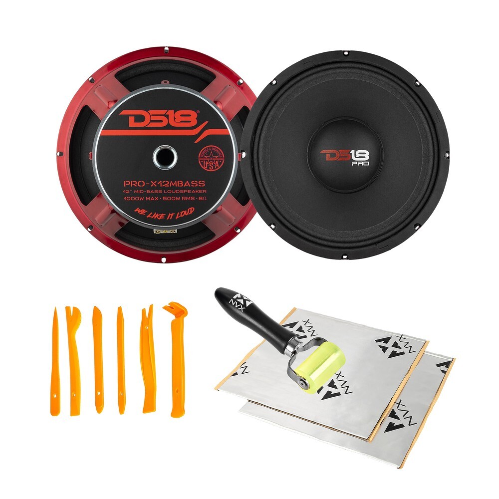 Среднечастотные динамики серии DS18 PRO-X12MBASS мощностью 500 Вт RMS 12 PRO-X с аксессуарами 4129000₽