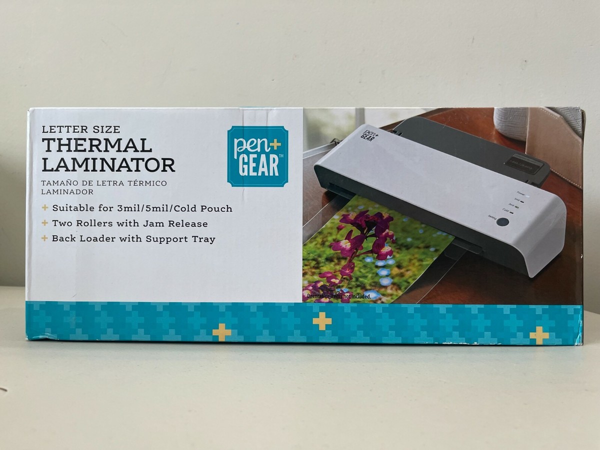 Pen + Gear Letter Size Thermal Laminator L411-A Suitabl for 3mil