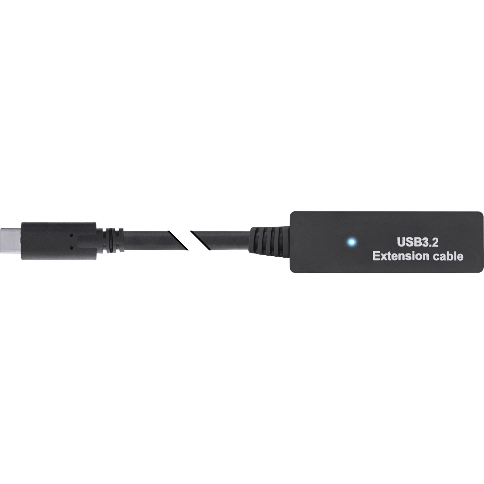 Thumbnail - Inline Usb 3.2 Gen.1 Aktiv-verlängerung, Usb-c Stecker An Usb-a