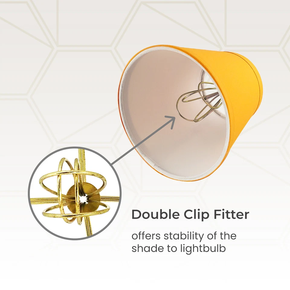 Royal Designs, Inc. Empire Chandelier Shades, Flame Clip, Multiple Colors - Image 2 of 4