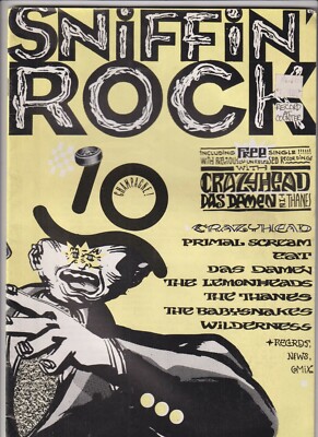 Sniffin' Rock Mag Crazyhead Das Damen September 1989 121119nonr