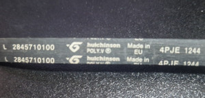 Beko Blomberg Waschmaschine Trockner Antriebsriemen Contitech 2816750100 4PJE 1244