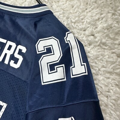 Vintage 90s Dallas Cowboys Deion Sanders Starter Jersey #21 NFL XL