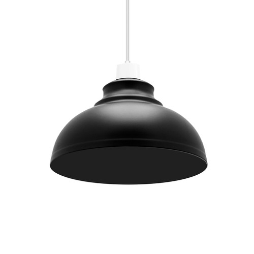 Industrial Metal Ceiling Pendant Light Shade Easy Fit Lampshade Kitchen LED Bulb - Picture 19 of 52