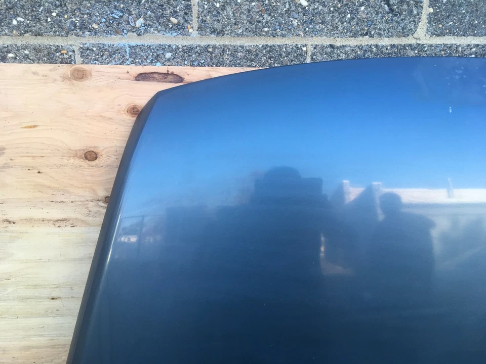 Volkswagen Touareg 2005 7L capó capó carcasa panel gris OEM+ Foto 2 de 4