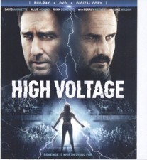 No Disc No Case ORIGINAL COVER ART High Voltage 2018 Blu-ray Cover 