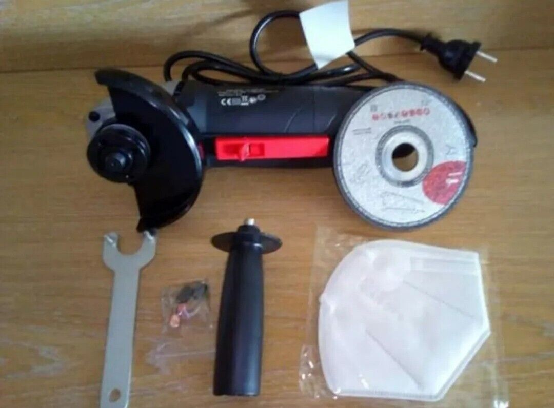 AMOLADORA RADIAL 115mm + REGALOS DISCO CORTE ACERO MULTIUSOS