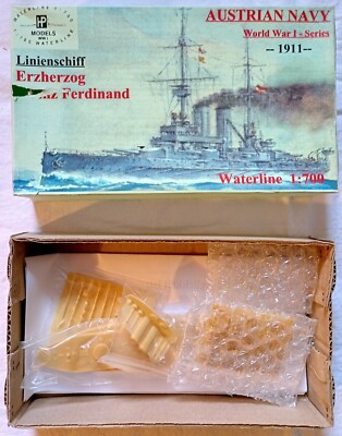 HP Models WW I WL KK 005 K.u.K. Linienschiff Erzherzog Franz Ferdinand 1:700 Neu