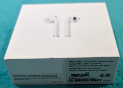 Apple AirPods MMEF2ZM/A - EMPTY BOX For Models A1523 A1722 A1602
