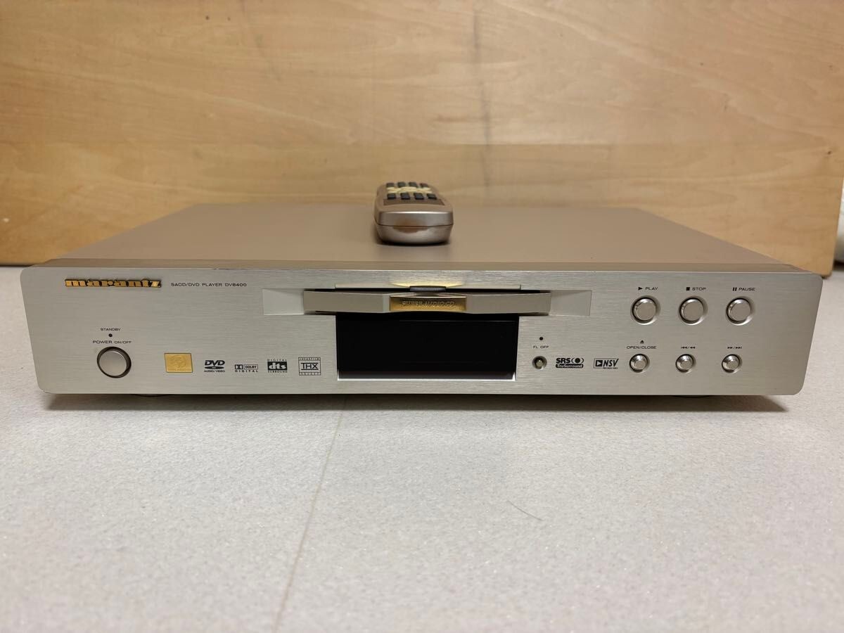 marantz DV-6400 SUPER AUDIO CD/DVD プレーヤー marantz DV 6400 Super Audio CD/DVD Player - YouTube