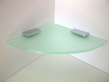 Frosted Glass "Look" Acrylic Perspex® Corner Shelf Ideal For Hotels & Home Rooms