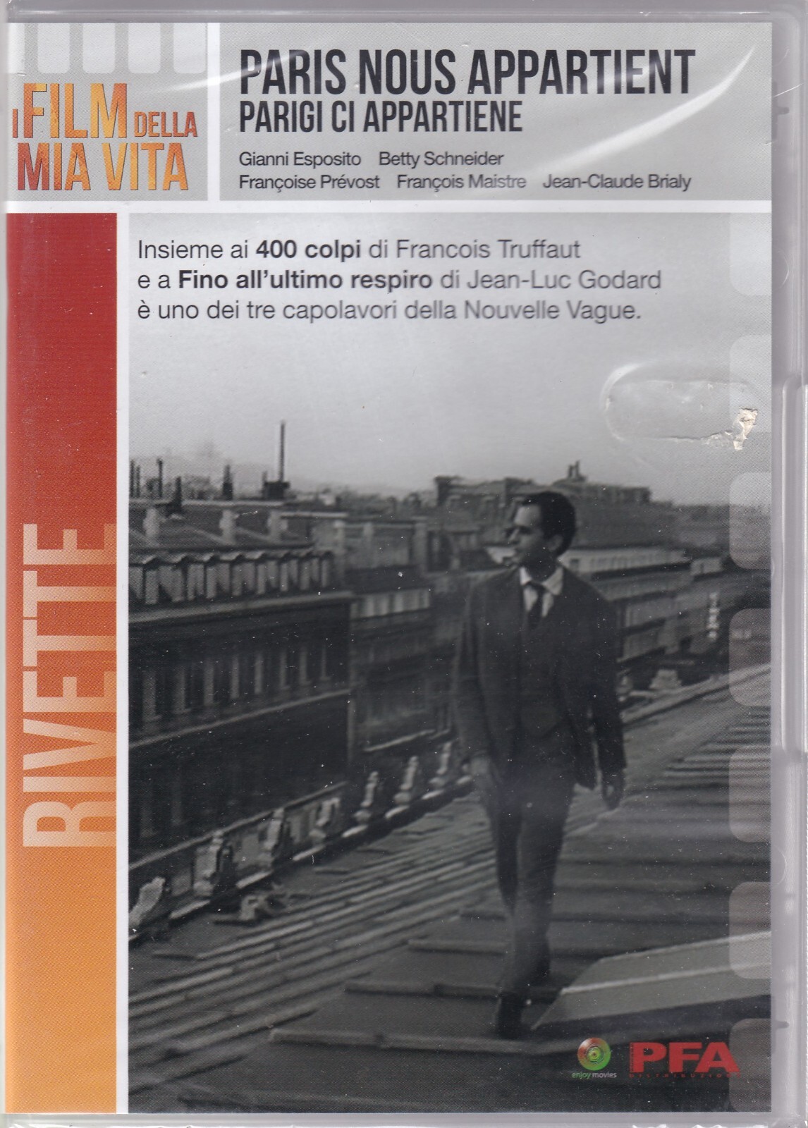 PARIGI CI APPARTIENE PARIS NOUS APPARTIENT DVD J. Rivette Nuovo Sigillato M05510