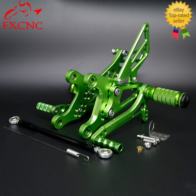 For Kawasaki Ninja ZX6R ZX636 2005 2006 2007 2008 FXCNC Rearset