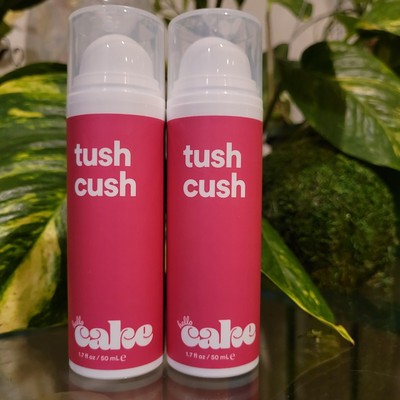 2x Hello Cake Tush Cush Lube Personal Lubricant Backside Play Unisex 1.7 fl oz