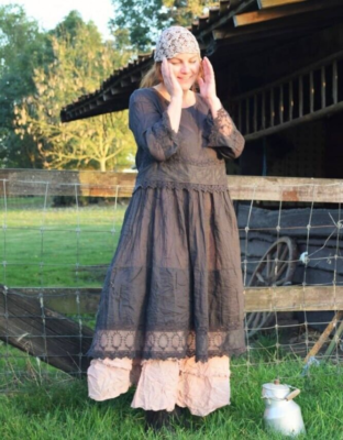 silk chiffon dress long Silk Chiffon Gown | Liylah main image 1
